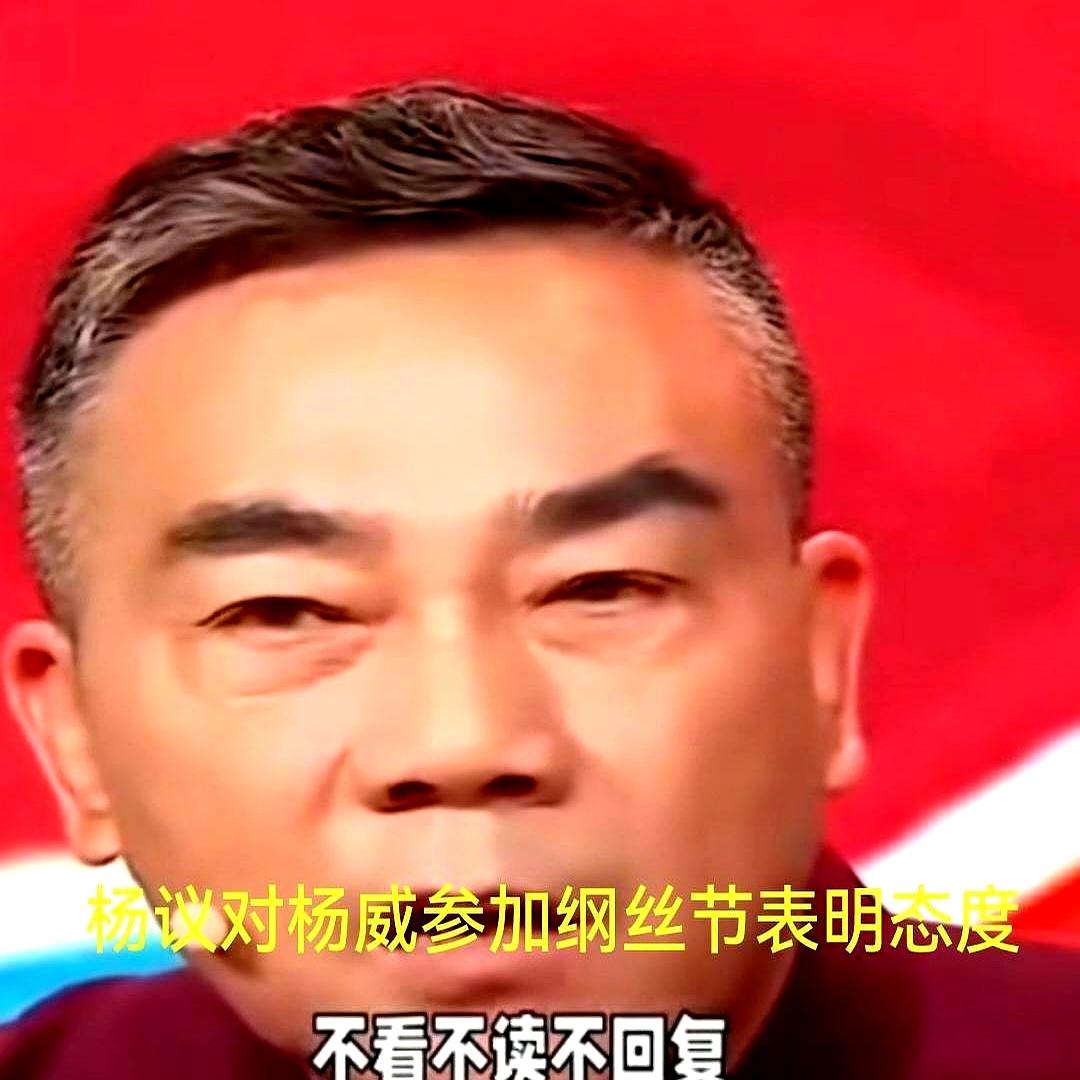 杨议对大哥杨威去纲丝节演出有了回应。郭德纲直接找了人家有师承的哥哥上台，