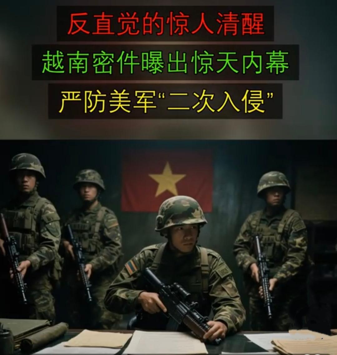 美国的“光辉”形象算是被越南给彻底毁掉了！近期越南的一份内部绝密文件被曝光