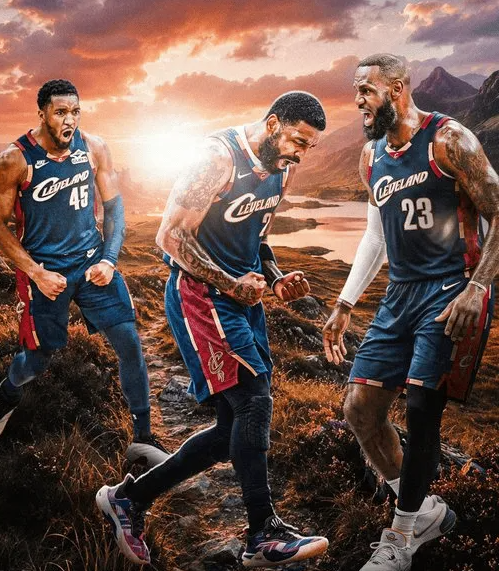 美媒BasketballForever更新动态，晒出一张海报与球迷分享：据B