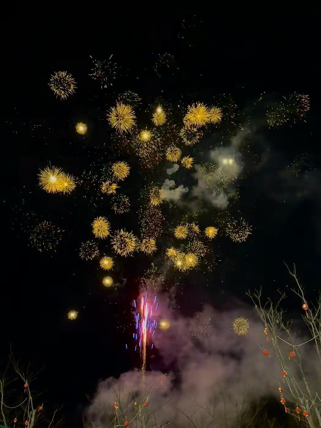 春节摄影大赛🎆浙江的年夜空，被烟花写满了热闹与团圆在浙江过年的夜晚，抬头便是