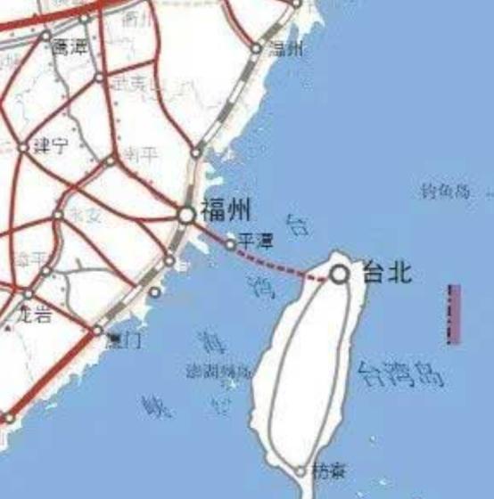 高铁2035年到台湾正在实现，中国战略铁路线开建，外界高度关注。9月29日，中