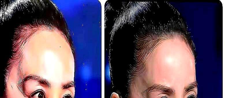 王菲春晚和那英唱《岁月》时，耳朵上的两道蓝光居然不是舞台特效？你当时是不是也盯