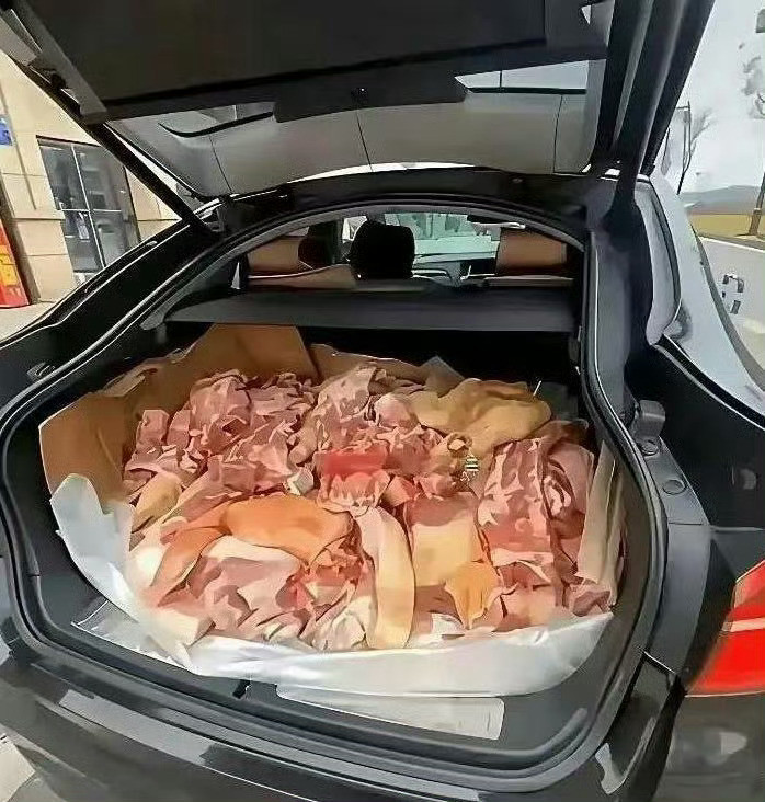后备箱里的小惊喜，满满当当的美食盛宴！