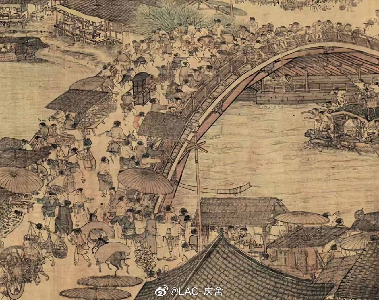 清明文旅市场三线齐热看了清明节的桥才明白：原来古人的热闹，还是收敛了。