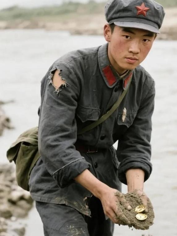 1937年，西路军战士郑宗贤在逃亡路上正帮当地农户打短工，突然，一个衣衫褴褛的女