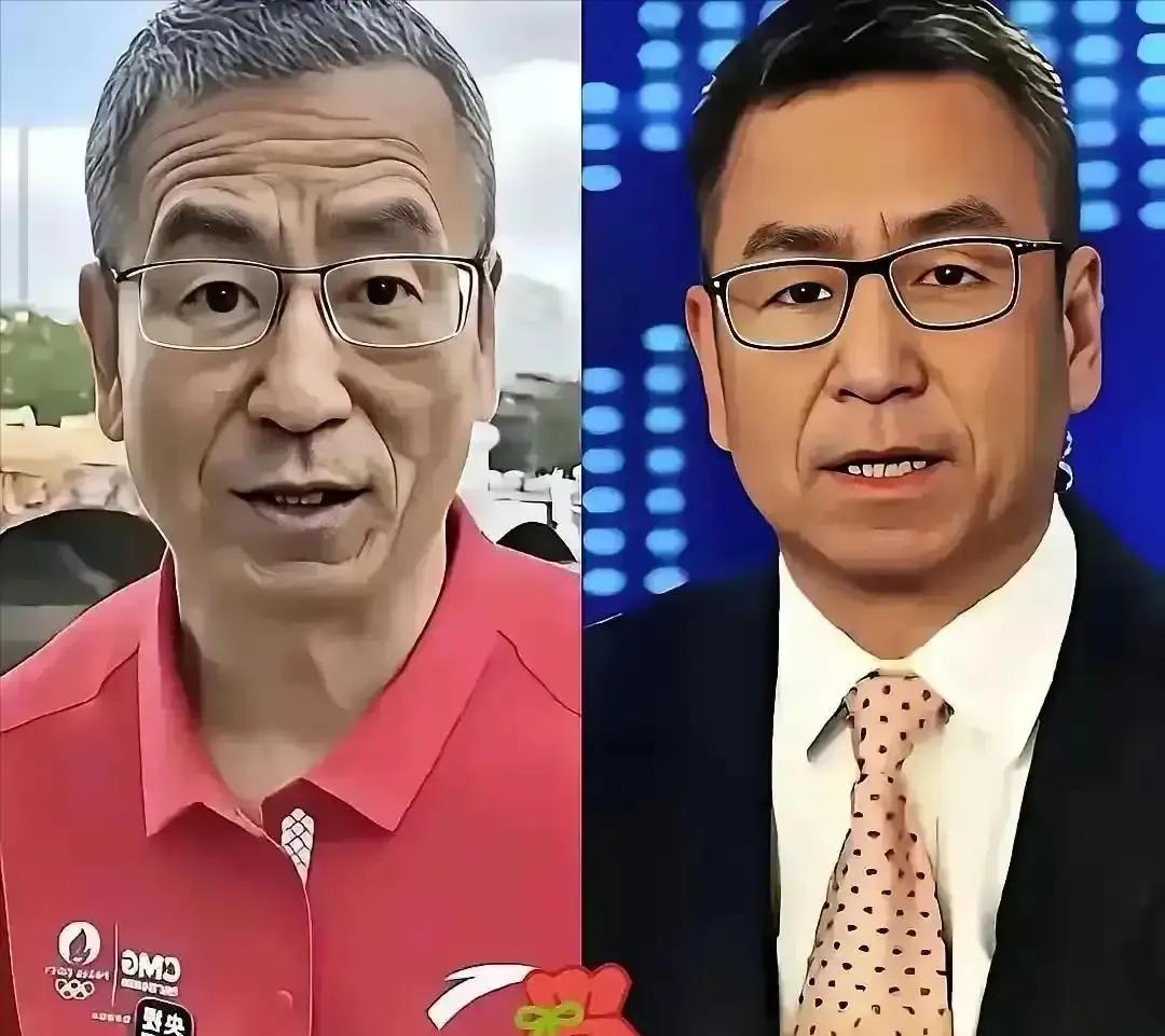 57岁白岩松近照曝光，全网炸锅了。头发全白，脸颊凹陷，那个曾经在镜头前锐利点