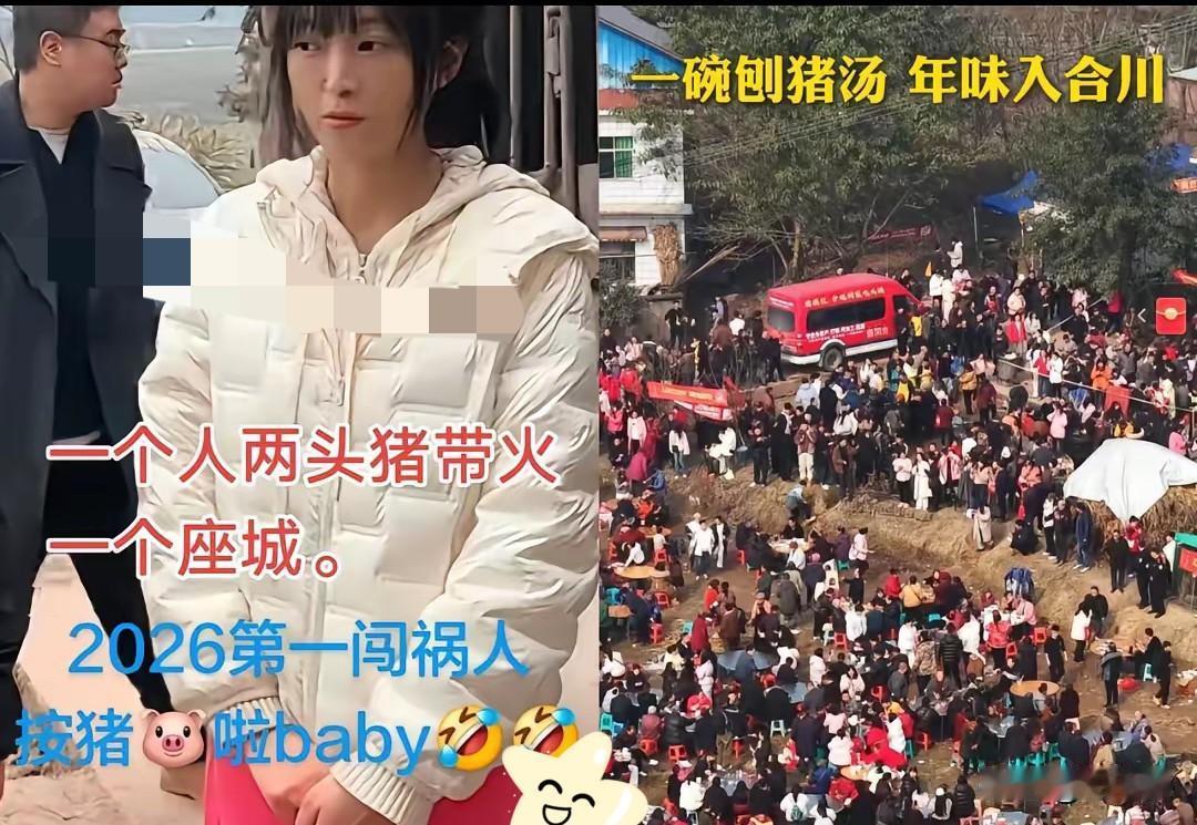 我问我哥们：杀猪宴结束了，合川呆呆这一次能赚100万吧？结果哥们甩来实打实的数