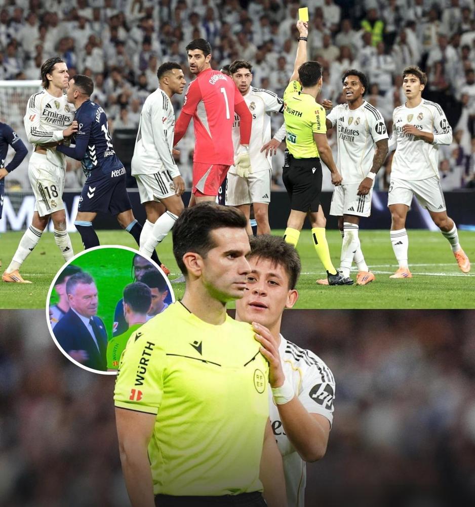 裁判金特罗.冈萨雷斯的职业生涯可能岌岌可危。鉴于他昨晚在皇家马德里对阵塞尔塔维戈