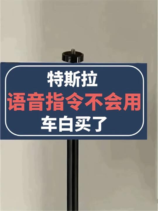 特斯拉语音指令大全‖新车主必看‼️