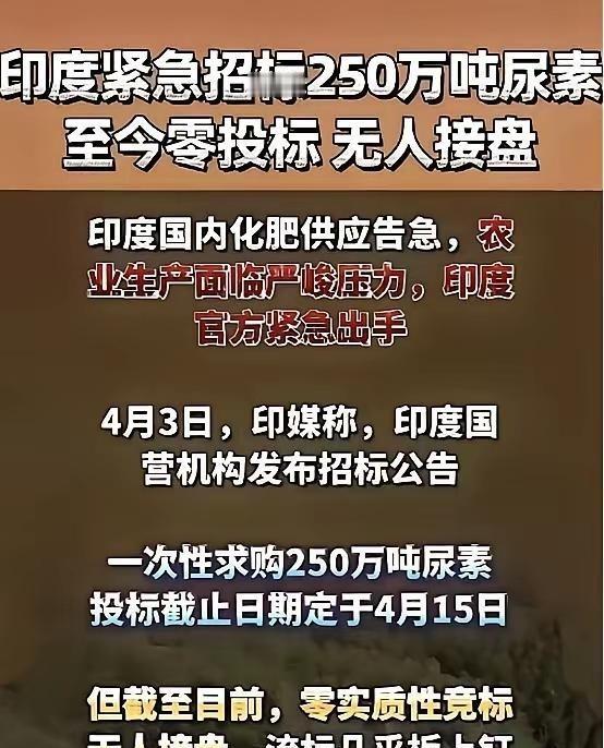 中国为何对印度尿素招标态度冷淡，原因大致离不开两点：一是市场一直存在印度拖欠部分