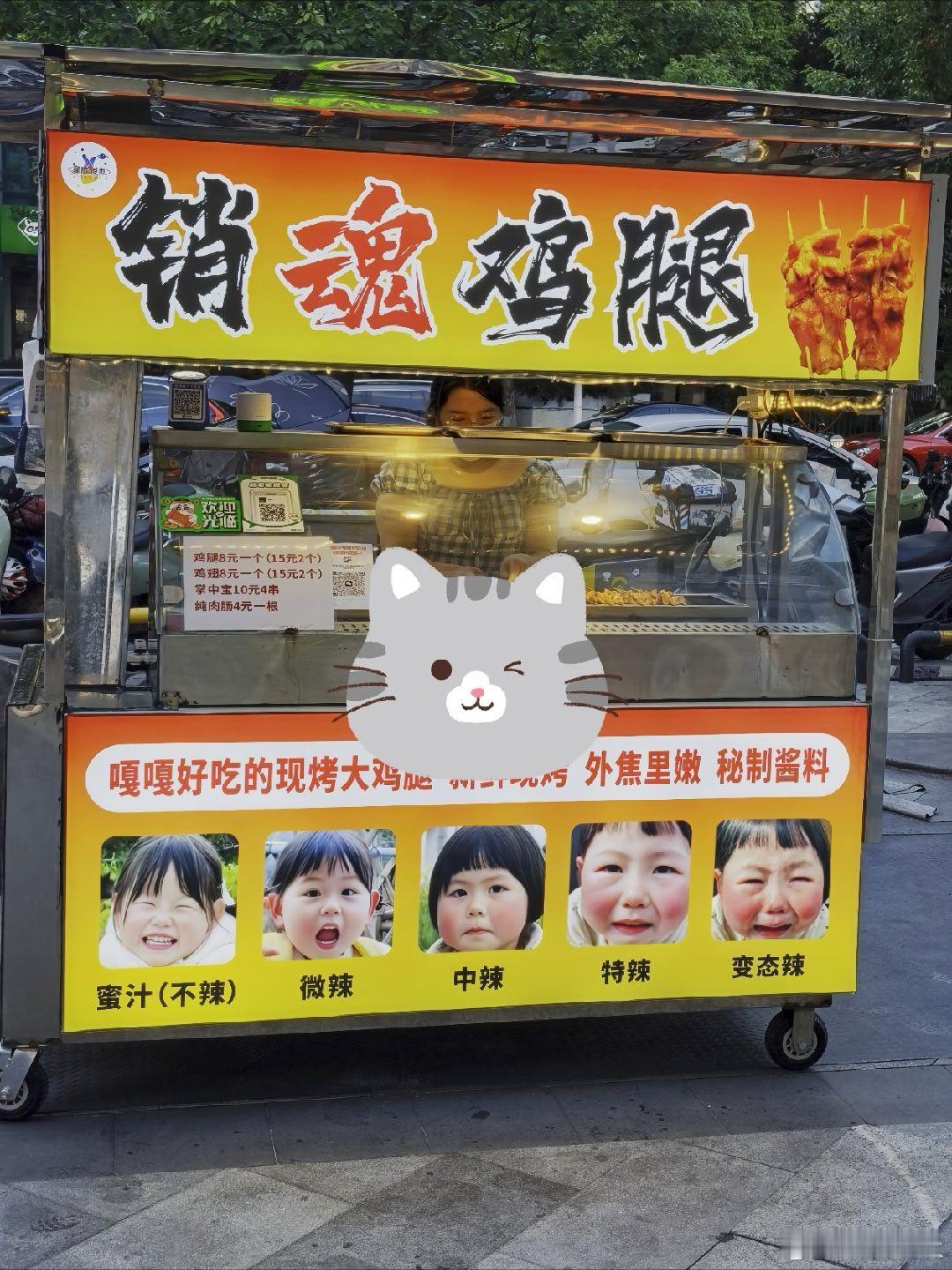 笑死，想吃什么辣度一目了然。
