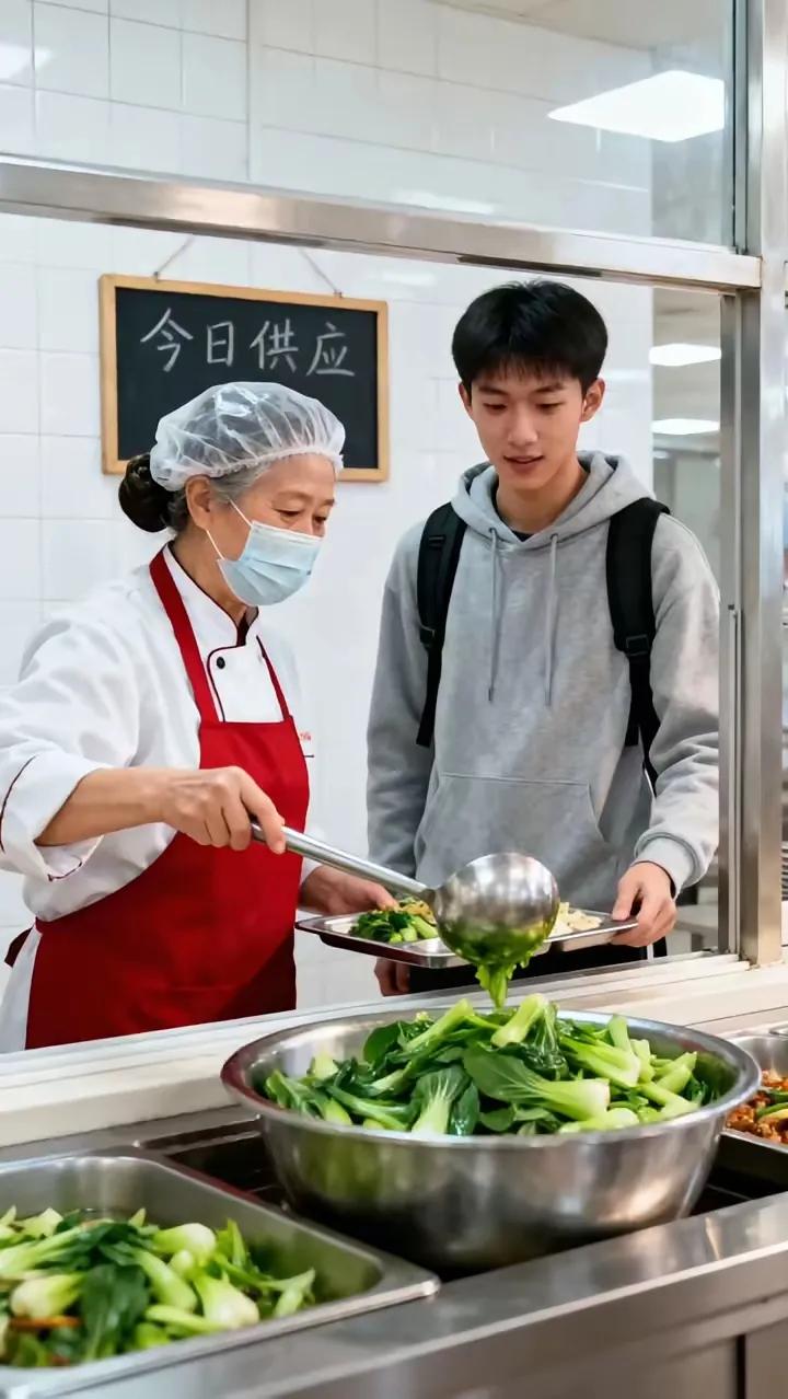 学生总吃白菜被暗补！🥹不用证明直接打钱到饭卡！南京理工大学有学生总在食
