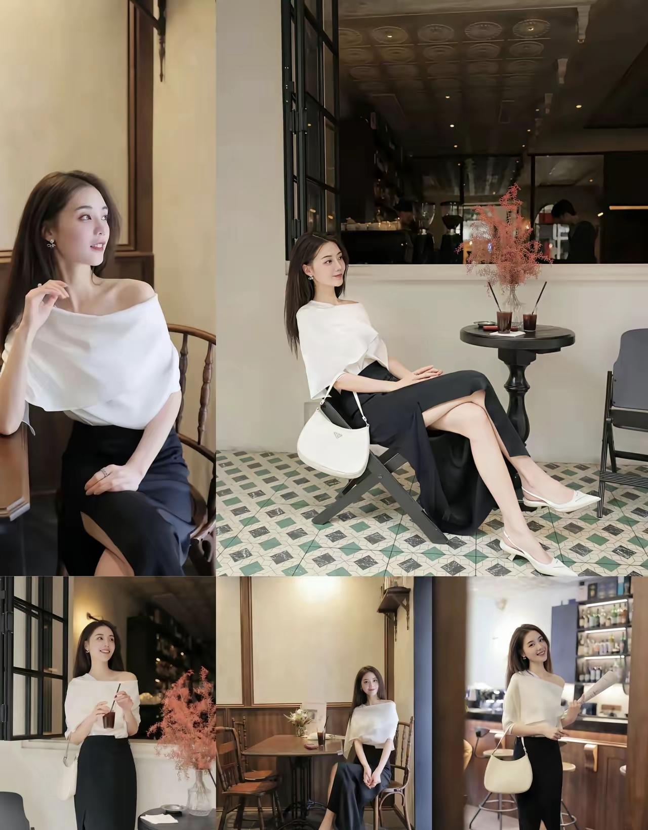 大家说这样的美女到底嫁给了什么人，现实生活中怎么见不到这样的美女。