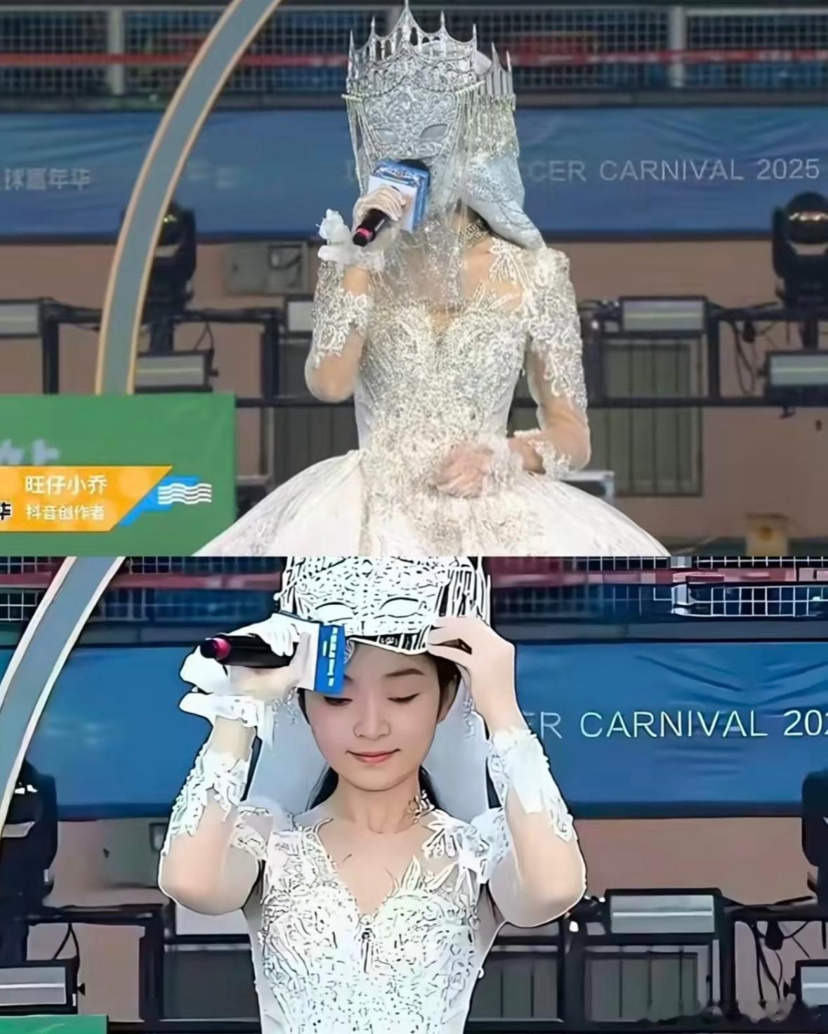 旺仔小乔露脸了，长得挺好看的为什么那么多人骂她[思考][思考]​​​​