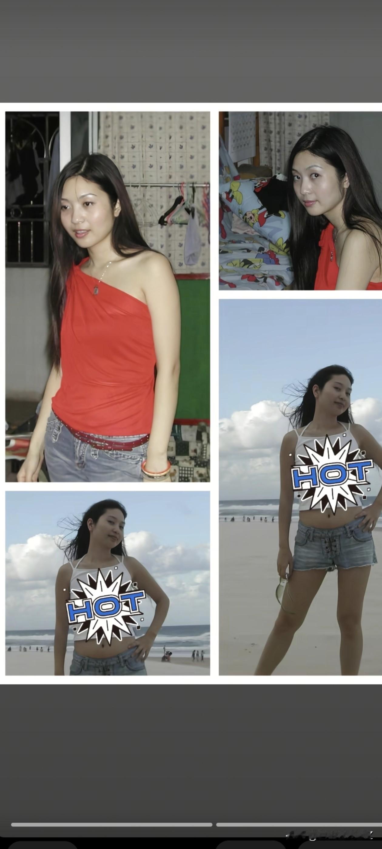 老照片，姐已不在江湖，江湖还有姐的传说，老面孔