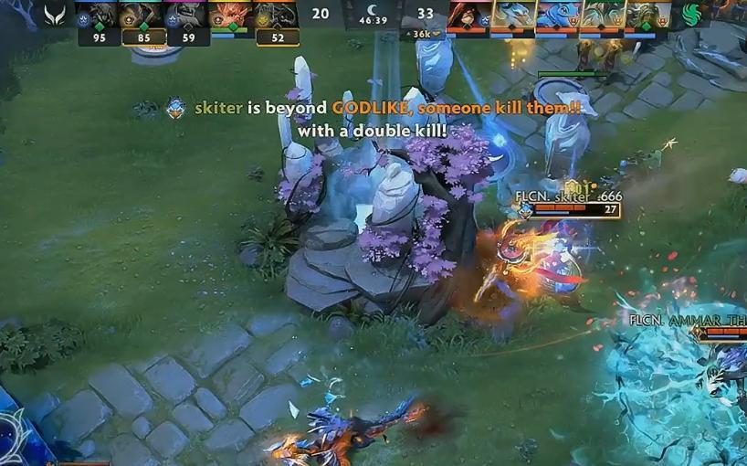 XG第一局不敌老对手FLCN，这把队伍节奏实在太慢了，中期运营跟猎鹰相比也是差距