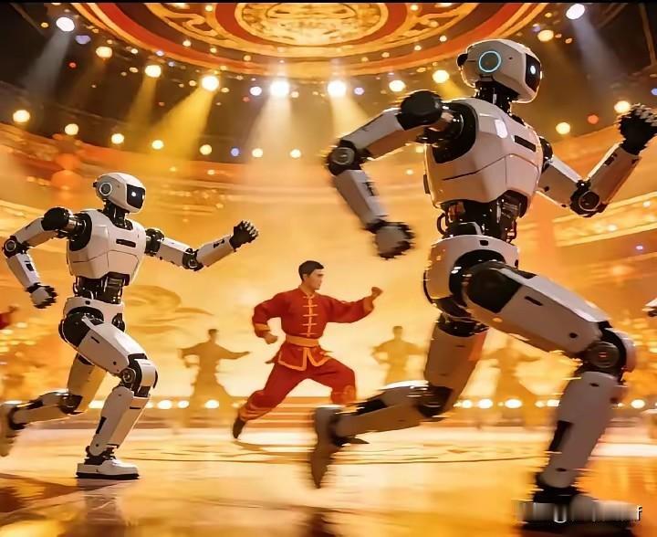 王兴兴这招，美国人真没想到。春晚几个机器人打醉拳，外行看热闹，咱们内行看门道。