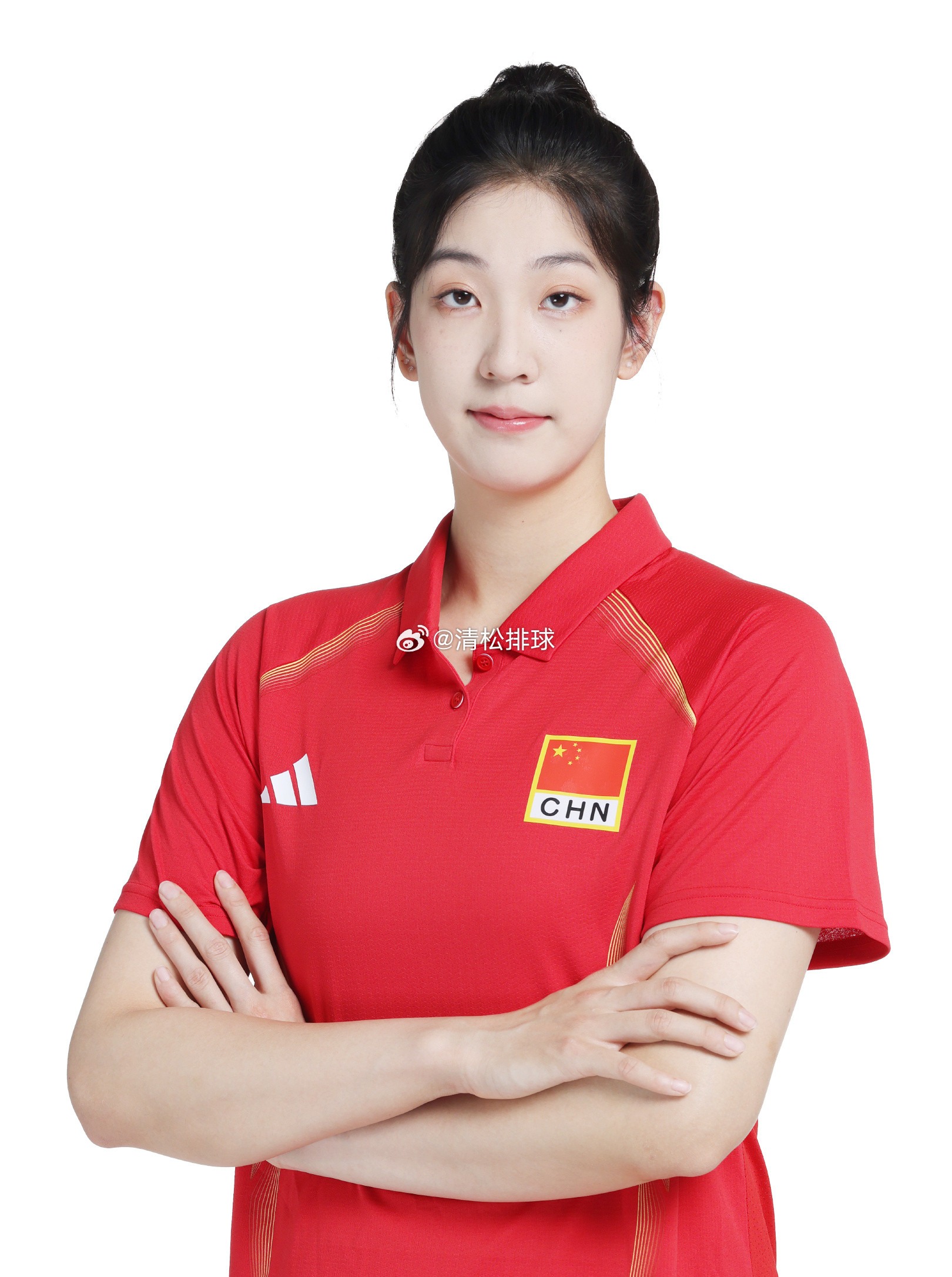 总决赛1/4决赛中国女排3-2美国女排中国女排接应杨舒茗2分（4扣2中0失误0