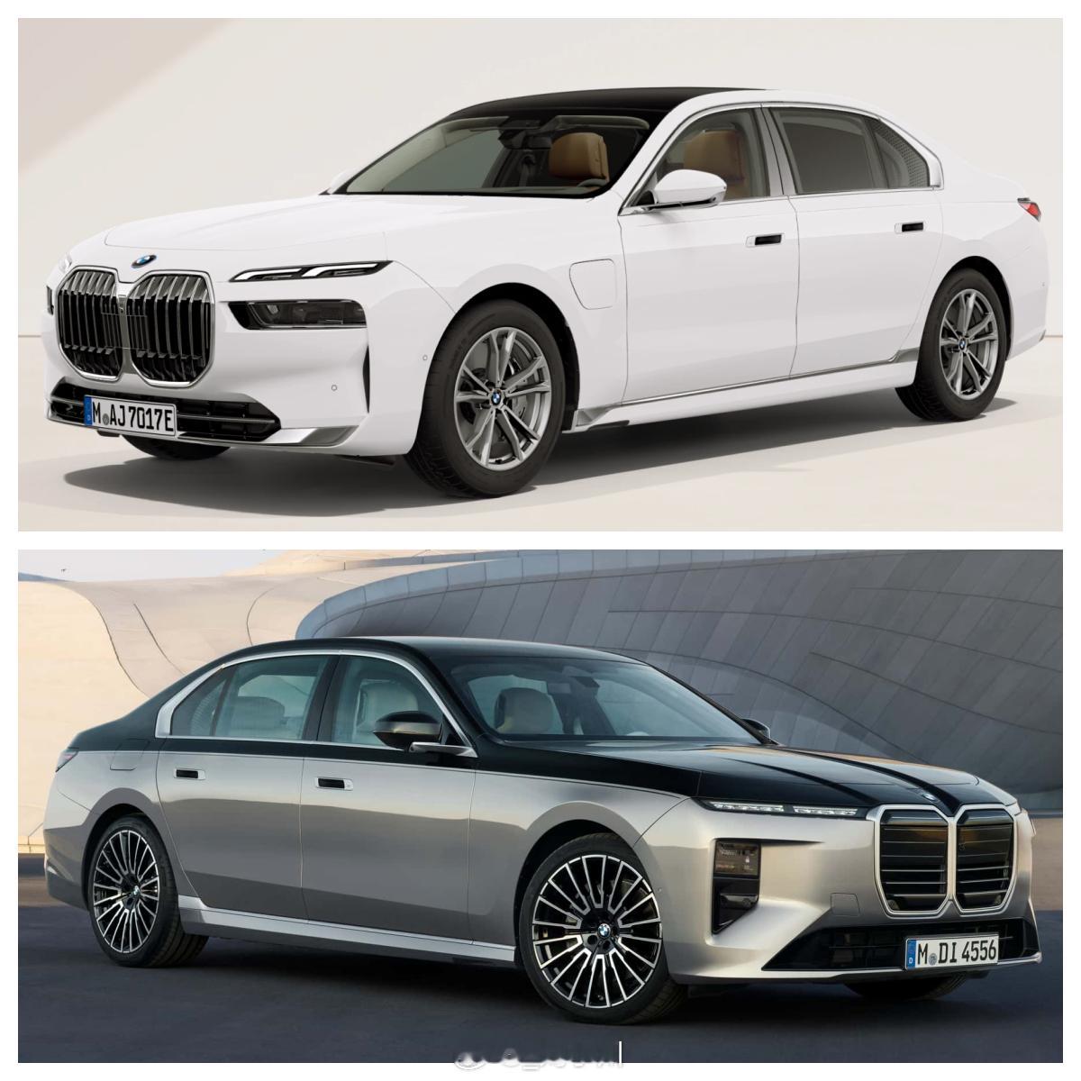 新老宝马7系对比老款&新款宝马7系对比，大家更喜欢哪个外观设计，更喜欢哪个