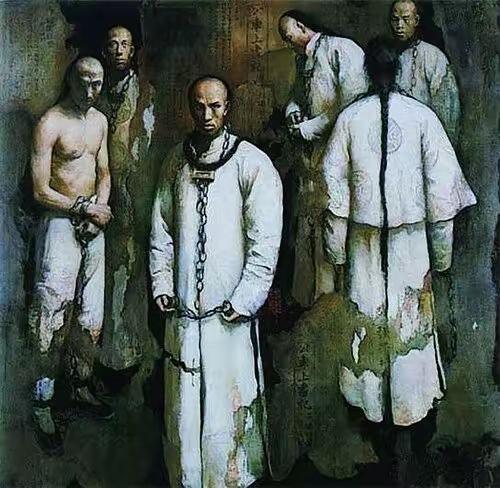 谭继洵亲手为自己的儿子谭嗣同收殓，从北京赶路几千里拉回湖南安葬，写下了那首著名的