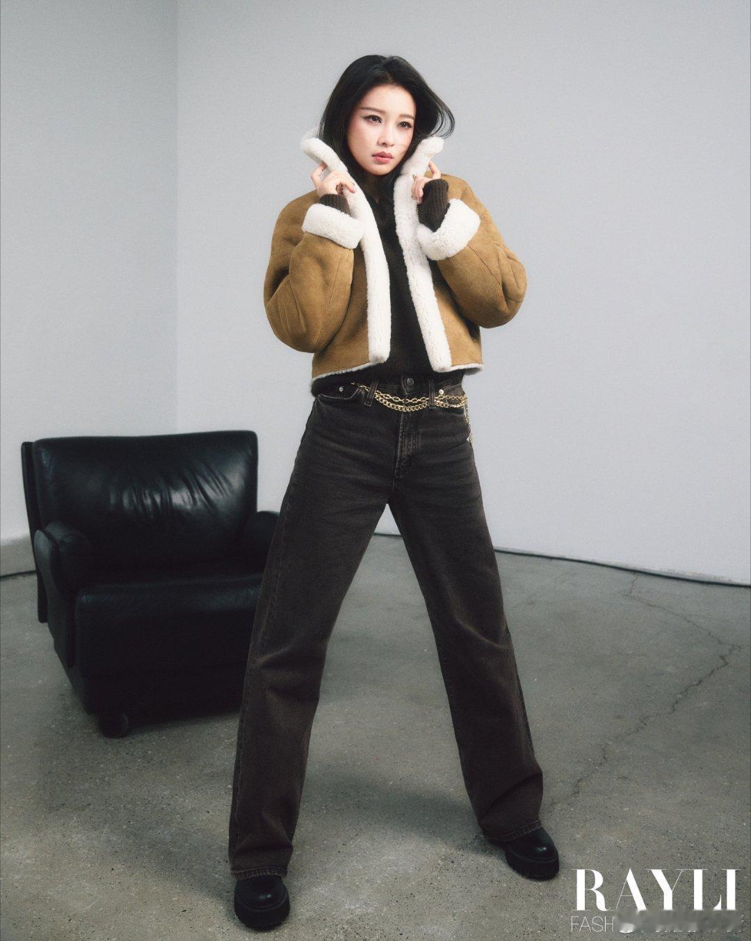 孙怡时尚大片来袭，每一套都超有质感，酷女孩必备穿搭灵感。孙怡慢系生活大片​​​