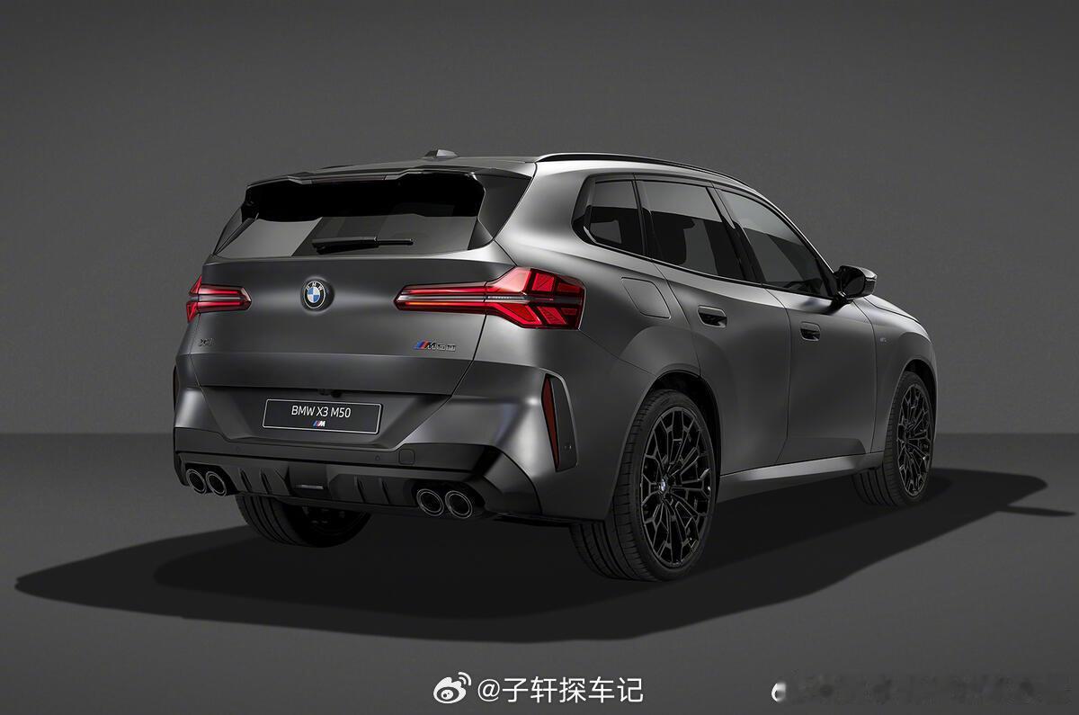 宝马X3M50升级马力推出黑色特别版车型这次宝马给X3M50把马力提到443