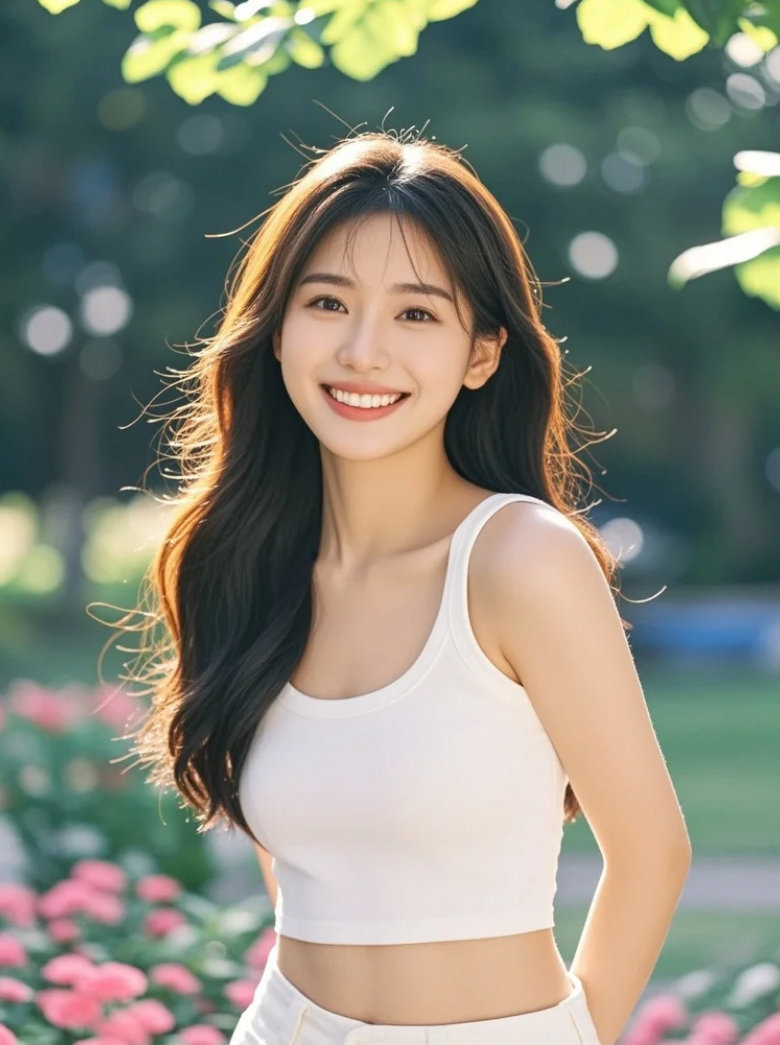 氛围感拉满！美女与光影的邂逅，每帧都是壁纸