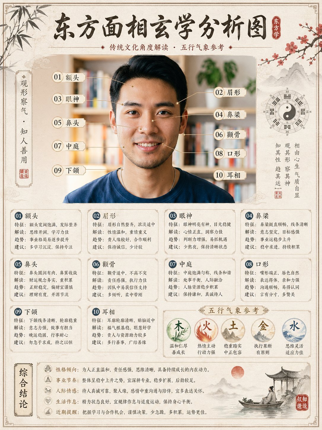 星座随拍手相面相八字算命AI指点如何看相能够看出一二我经常对粉丝说，台