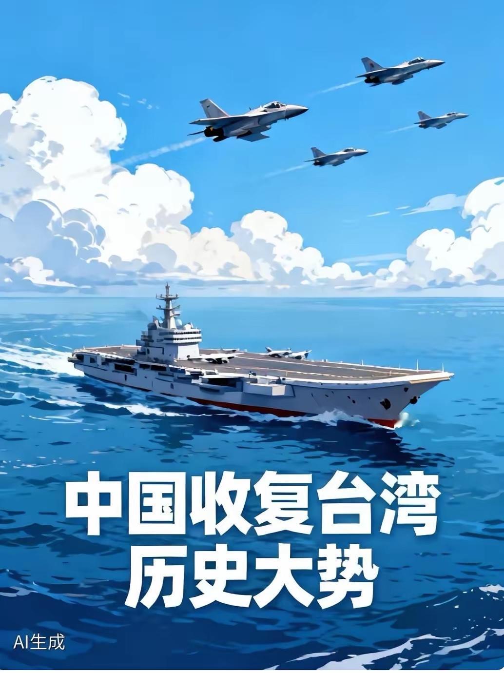 中国已经做好收回台湾的准备家里的事儿，咱自己说了算。现在国家是把统一这事，真