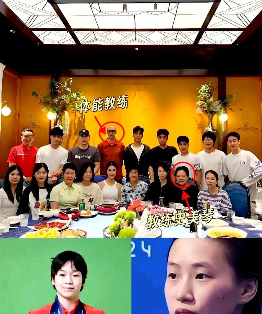全红婵独自收拾器械的背影，藏着多少不为人知的倔强？体育总局的庆功宴上，陈芋汐父