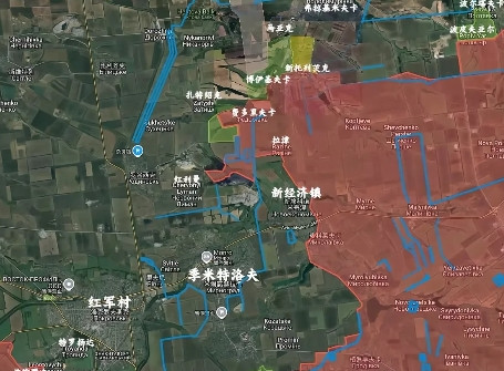 红军城目前已成为俄军的游猎场，乌克兰军队的处境愈发困难。任何孤立无援的乌军一旦被
