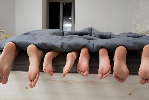 睡觉时尽量把脚露在外面，有什么作用？医生：经常失眠或与肝有关脚伸出被窝这事儿