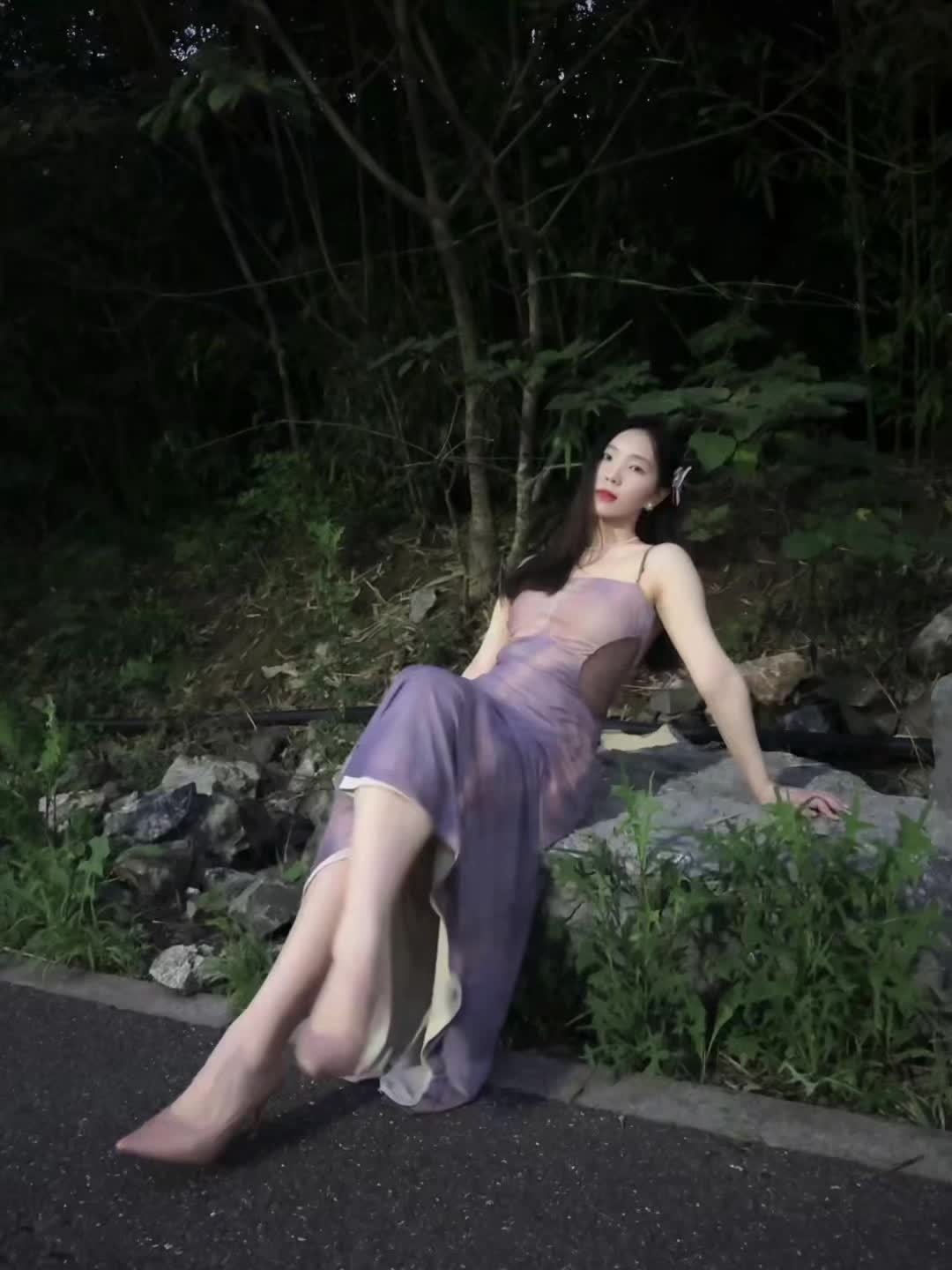 摄影 外拍 夏季 高跟控 森林