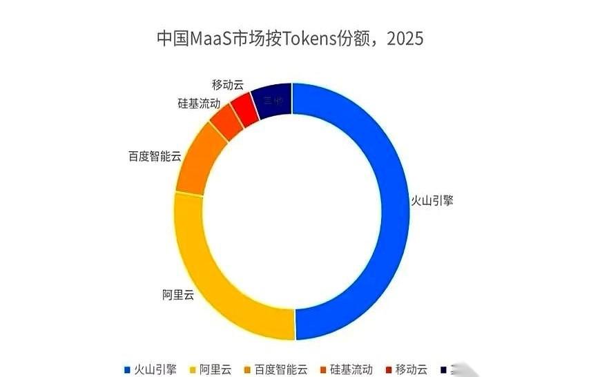 那份关于国内大模型服务平台的最新战报，结果出来了。数字很直接，甚至有点bru