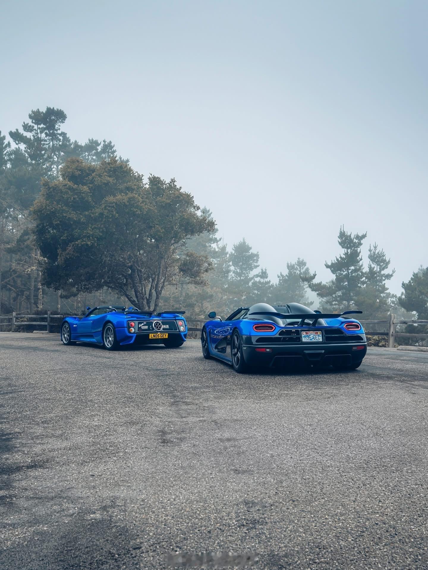 人类蓝色汽车组合天花板[爱心][爱心][爱心]💙💙💙帕加尼Zonda12