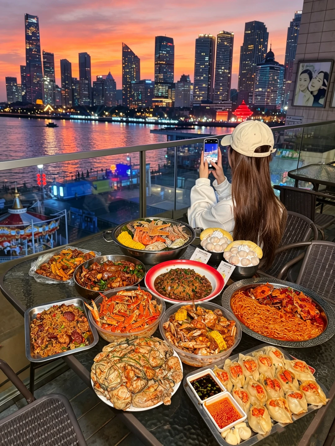 不是国外！！在青岛！！花小钱装大杯+1🥺🥺……