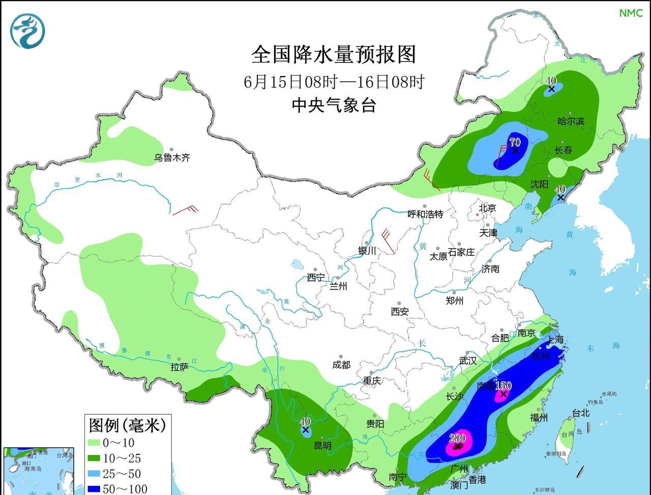 未来三天，北方迎来一轮较强降水过程分析：京津冀、内蒙古东部大到暴雨！山西北部、