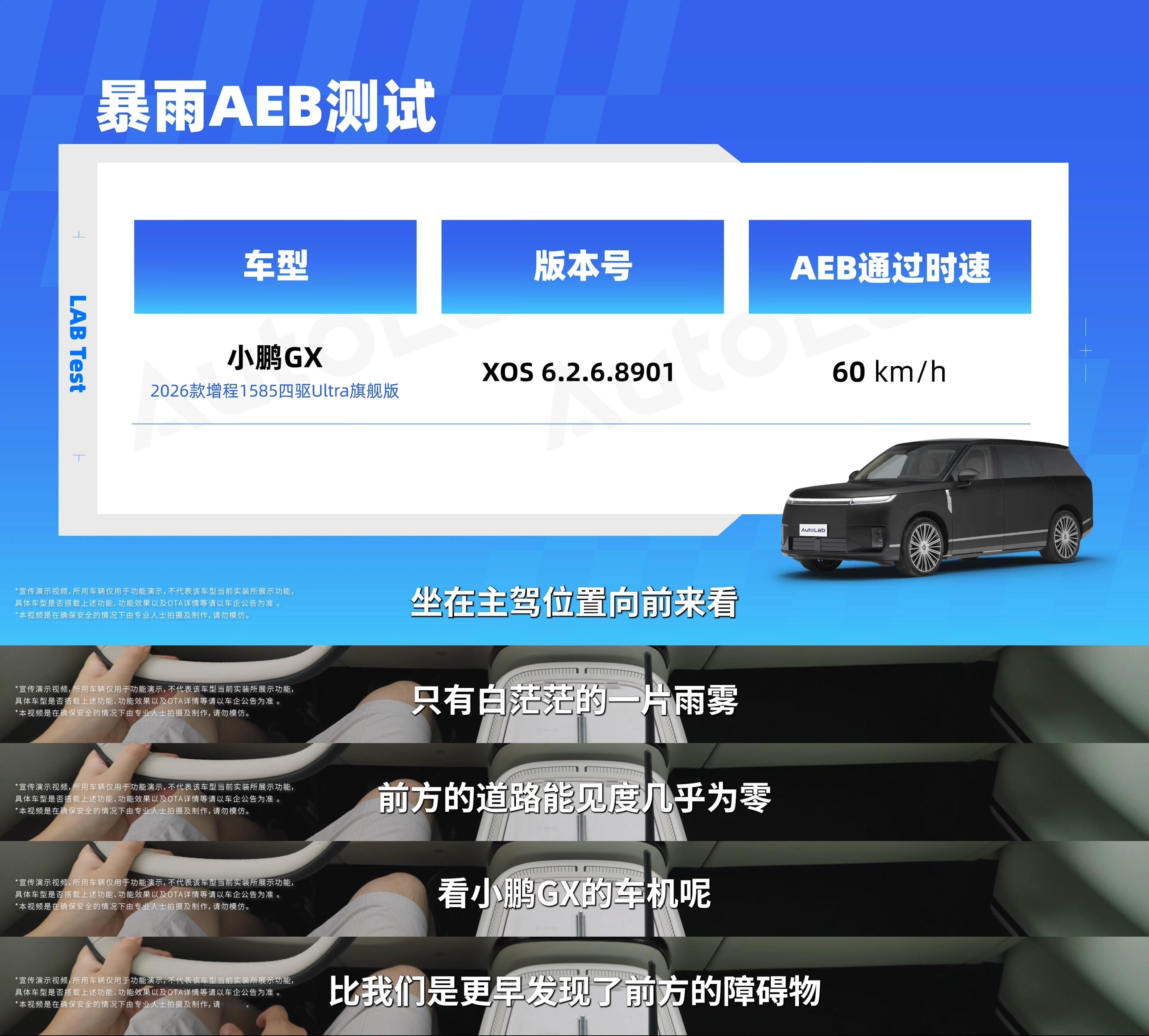 暴雨天开车最怕什么？反正我最怕的就是看不清、刹不住、车变潜艇。我刚刚看到小鹏GX这个真实暴雨场地实测