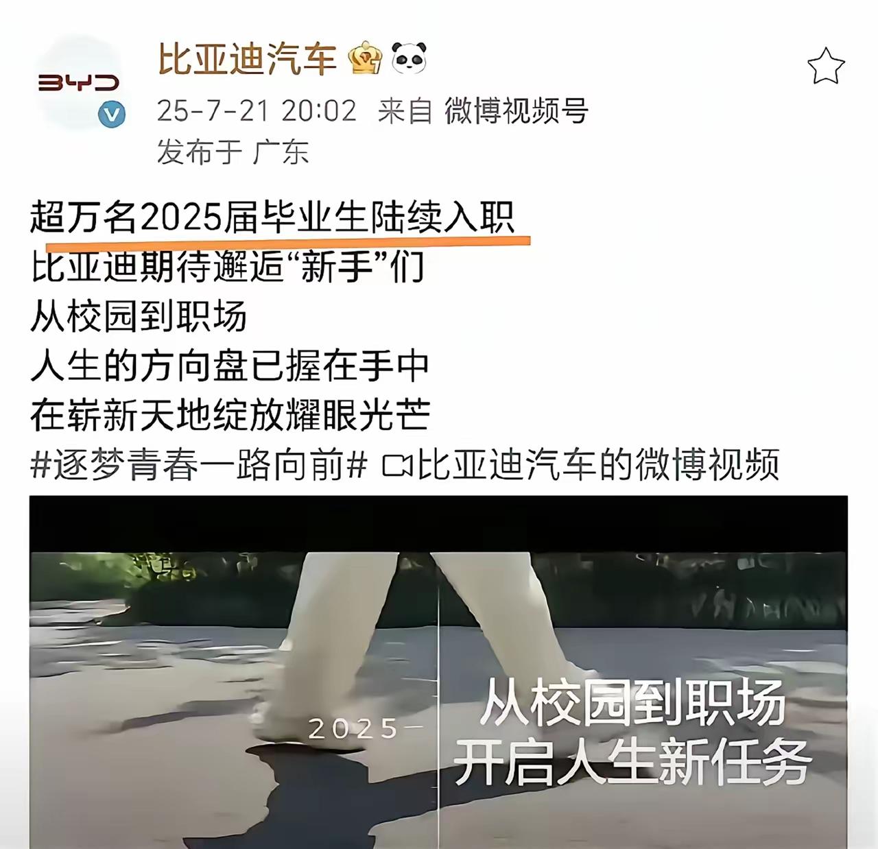 在汽车行业，比亚迪无疑是一颗耀眼的明星。它每年从大学招聘2-3万高材生，其中不乏