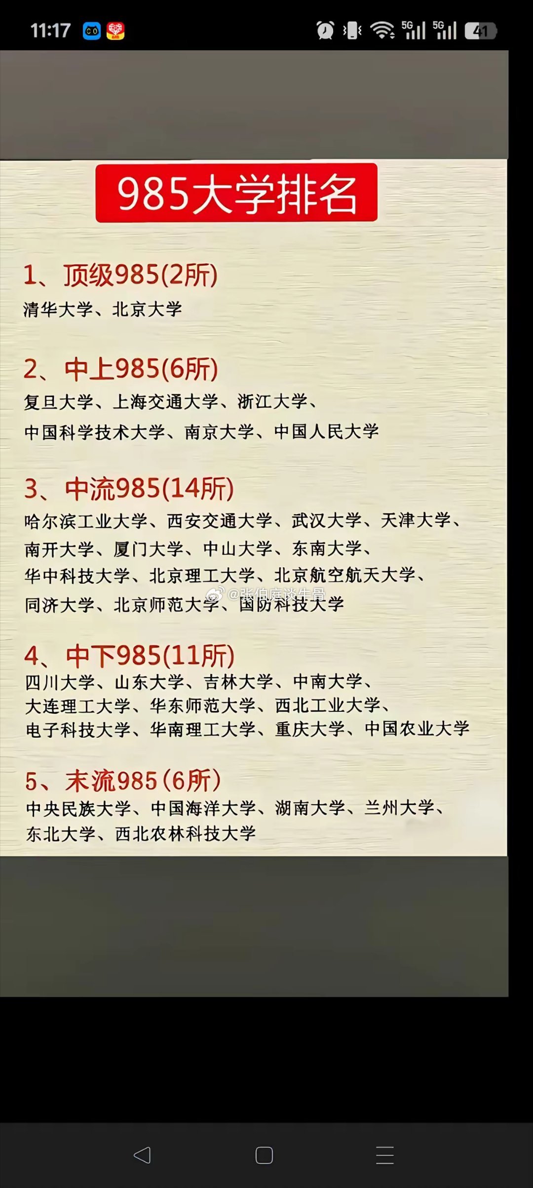 985分流。985院校奋斗的意义正能量
