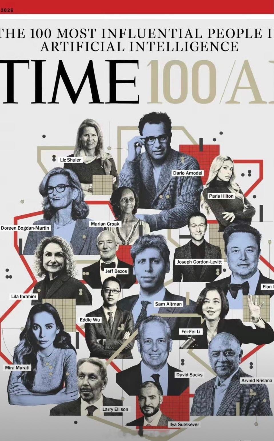 中国9位Al企业家上榜闻名遐迩的《时代》周刊2026年8月28日发布第四届"TIME100AI"年度