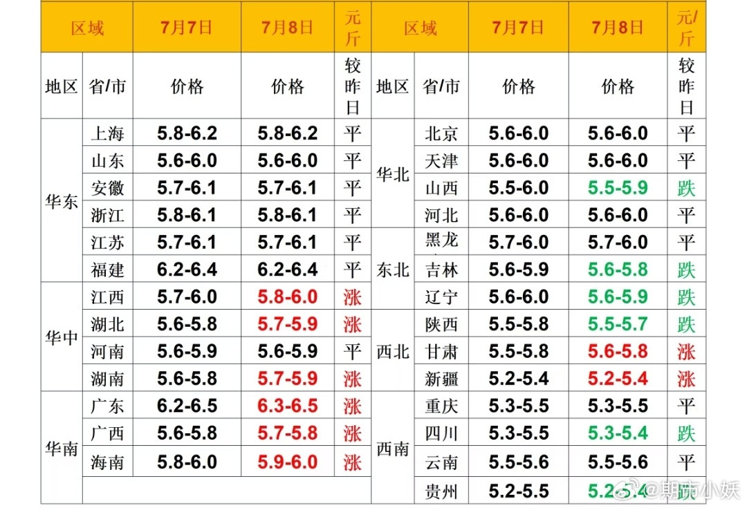 每日猪价