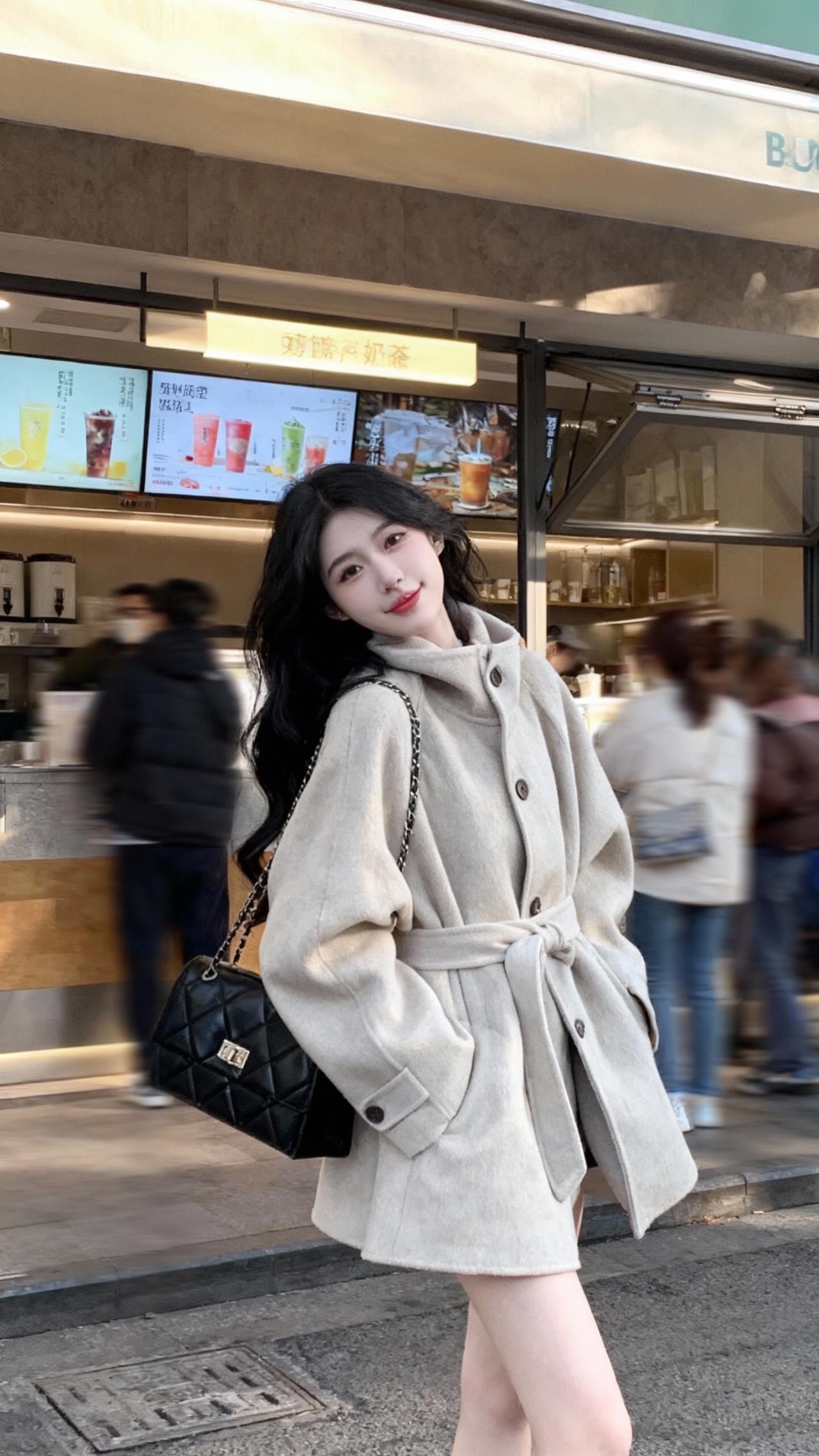 随意街拍第三视角ootd原相机走拍御姐风穿搭自由感拍照