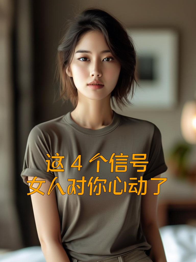 这4个信号，女人对你心动了