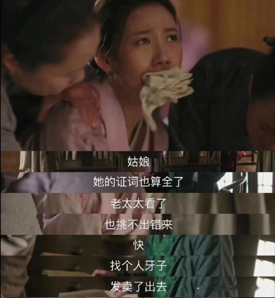 中林噙霜被发卖：是《知否》漏洞还是你没看懂？林噙霜明明是官家小姐抄家后投奔盛老太