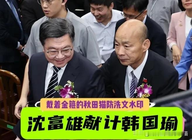 沈富雄怒批卓荣泰不副署法案，“连来民意机构都没资格”！建议韩国瑜开议宣布“开会就
