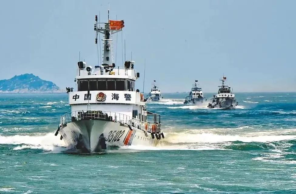中国海警在台岛以东海域执法巡查，回应日菲联合举动6月1日上午，中国海警局通过