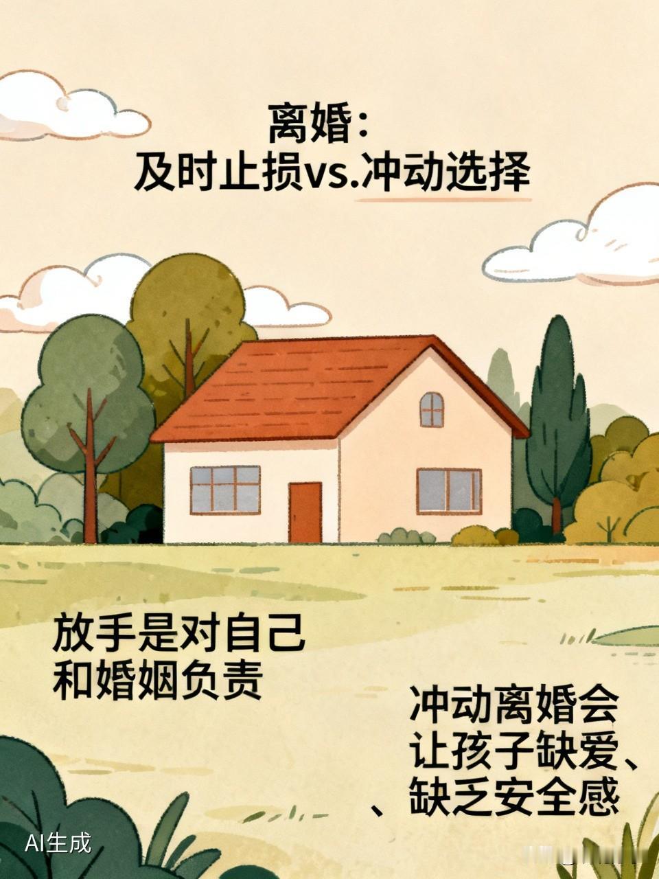 离婚不能简单以成功或失败定义。有人认为离婚是及时止损，遇到错的人，放手是对自己和