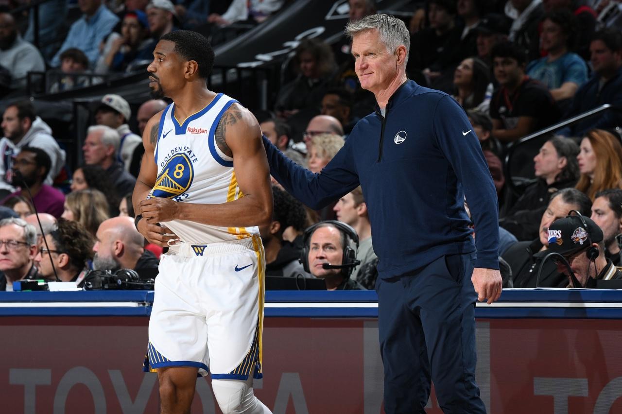 勇士队替补得分排名联盟第3，这不服不行，波杰姆斯基和梅尔顿相当给力：勇士首发