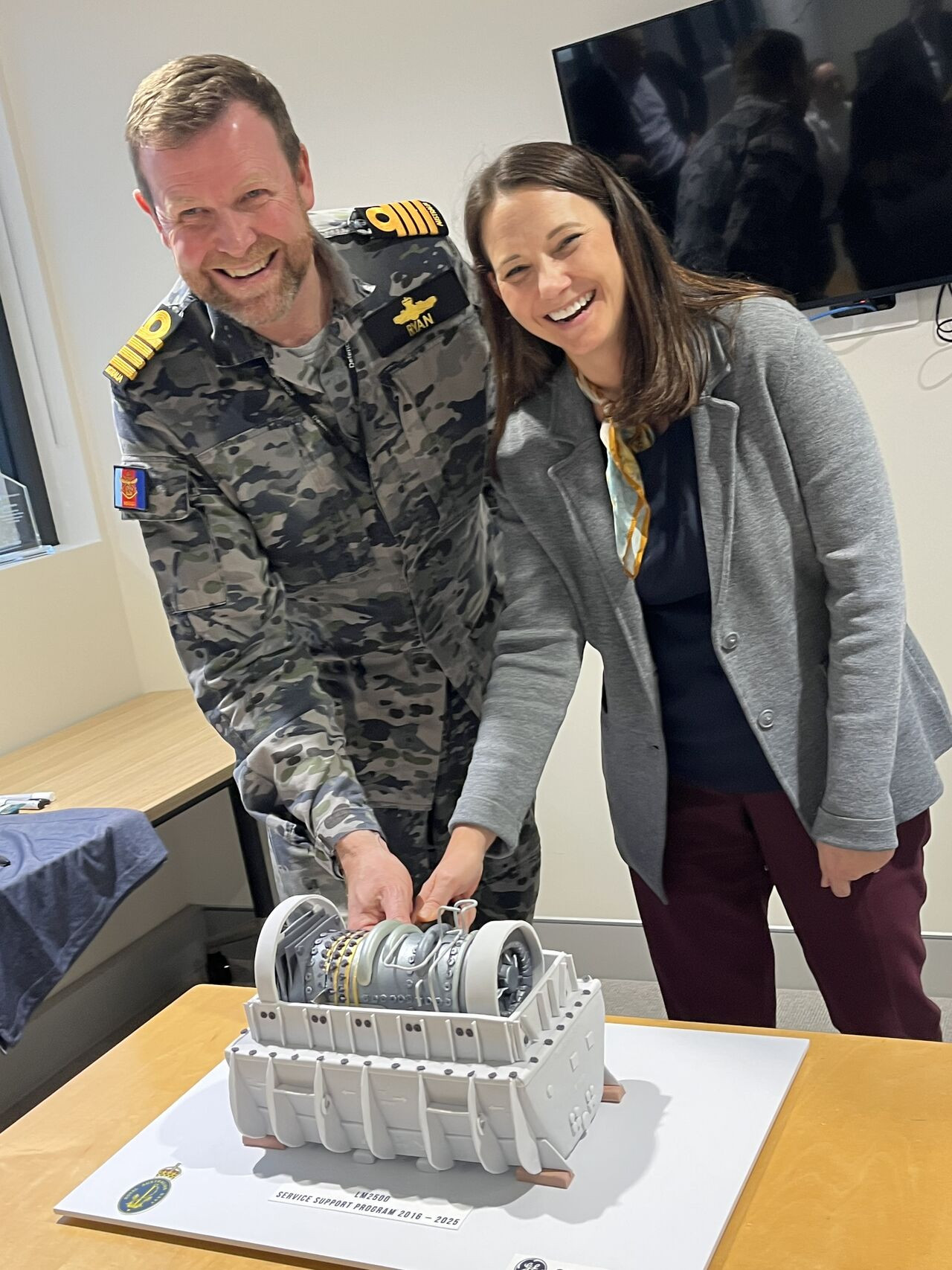 LM2500燃气轮机蛋糕​​​